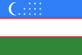 Flag of Uzbekistan